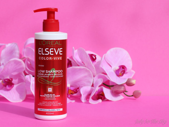 blog beauté low shampoo elsève color vive l'oréal avis