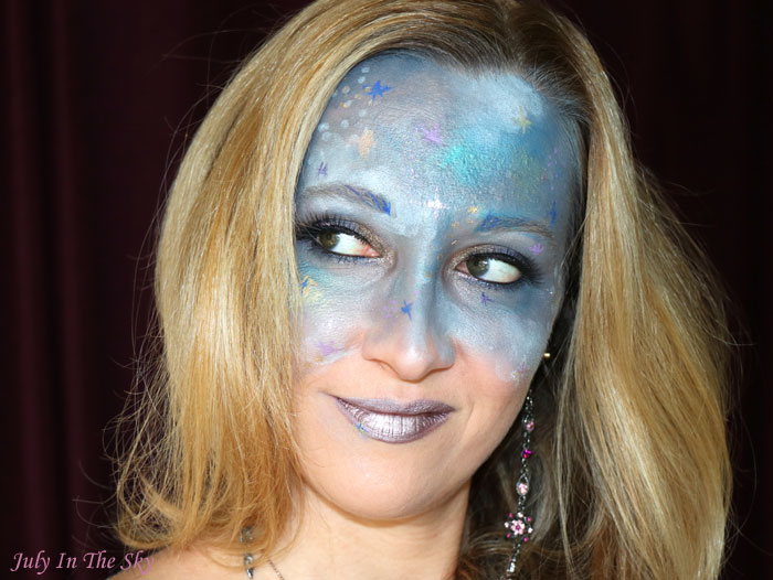 blog beauté monthe make up fever galaxie mercury galaxy make-up artistique