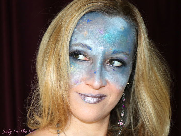 blog beauté monthe make up fever galaxie mercury galaxy make-up artistique