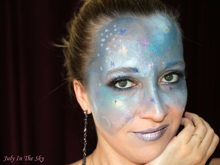blog beauté monthe make up fever galaxie mercury galaxy make-up artistique