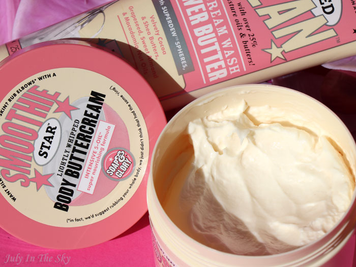 blog beauté soap and glory smoothie star body buttercream