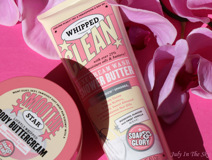 blog beauté soap and glory whipped clean shower butter