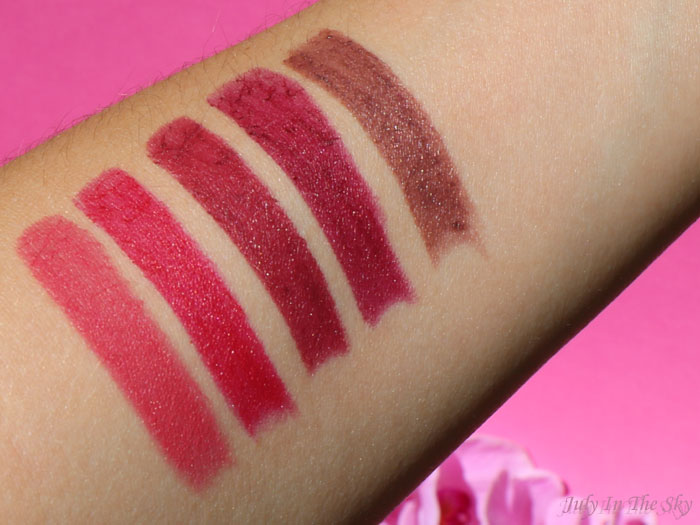 blog beauté kiko velvet passion matte lipstick swatch