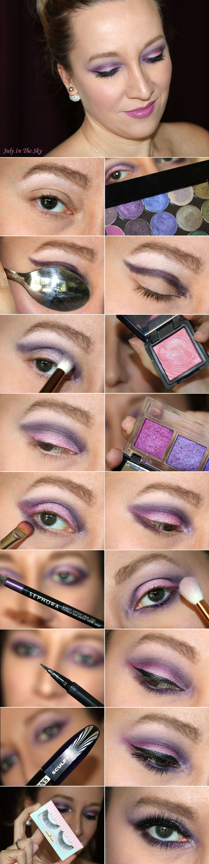 blog beauté make-up noel cut crease