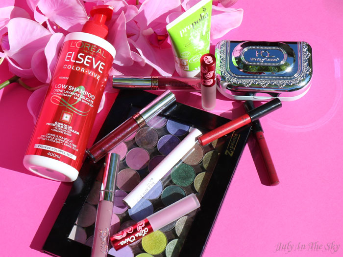 blog beauté favoris automne lime crime colour pop anastasia beverly hills propolia avril makeuo geek house of lashes elseve