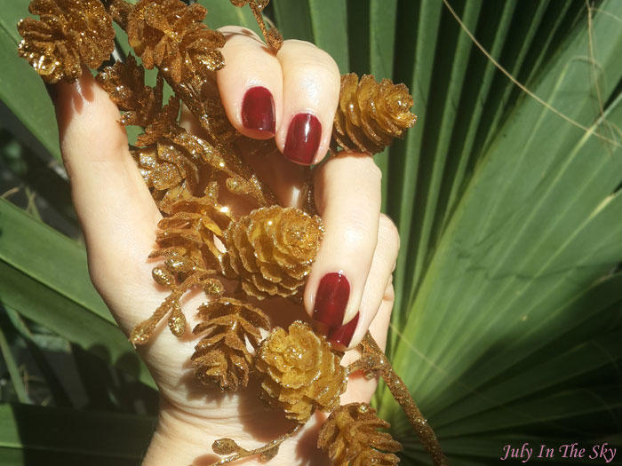 blog beauté monde bio box soirées de fin d'année couleur caramel vernis ongles hortensia