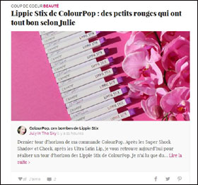 blog beauté sélection une presse subleem hellocoton inspilia focus beauté