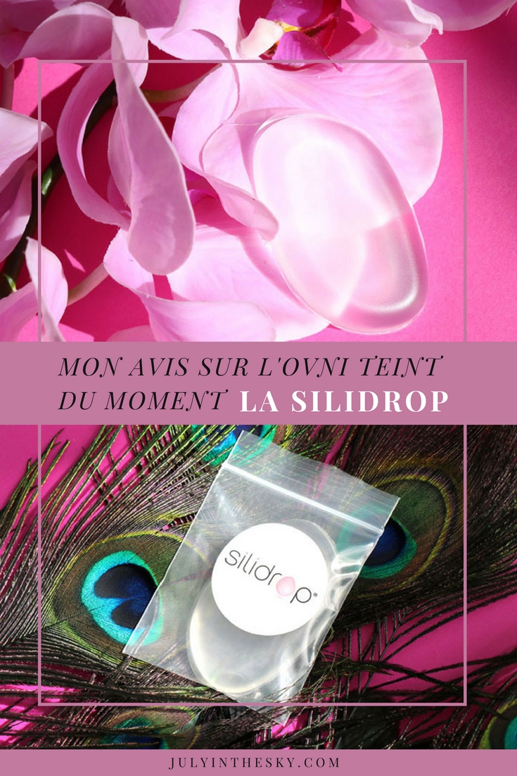 blog beauté silidrop avis éponge teint silicone