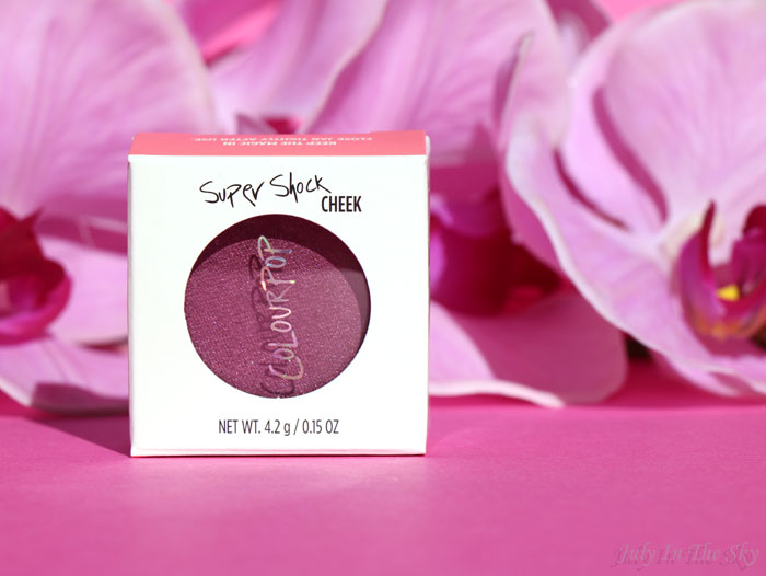 blog beauté ColourPop super shock cheek sticky sweet swatch