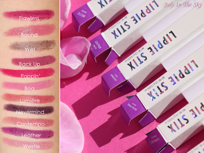 blog beauté colourpop lippie stix avis swatch