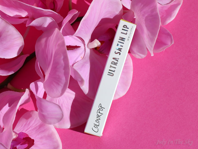 blog beauté colourpop ultra satin lip avis test swatch