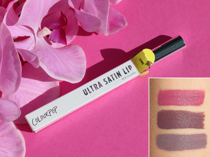 blog beauté colourpop ultra satin lip avis test swatch