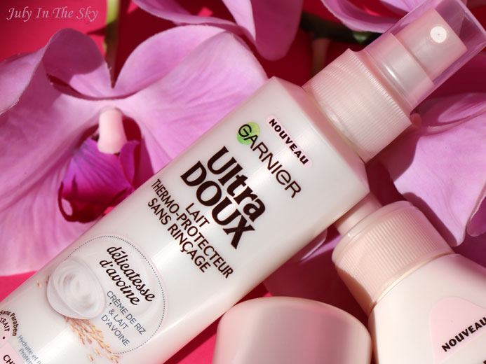 blog beauté garnier delicatesse d'avoinelait thermo protecteur sans rincage