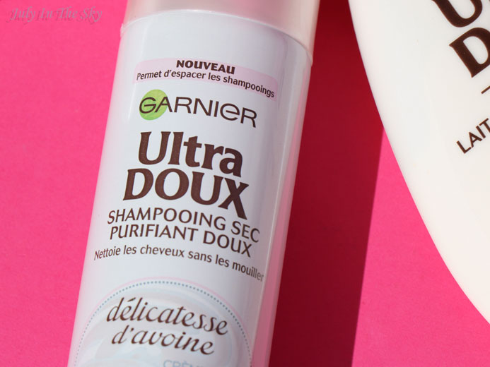 blog beauté garnier delicatesse d'avoine shampooing sec purifiant