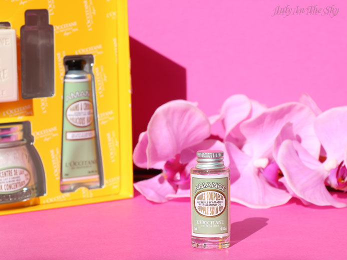 blog beauté l'occitane coffret amande gourmande huile souplesse