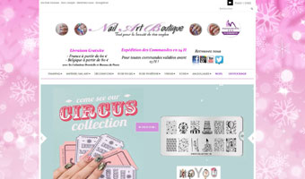 blog beauté livraison frais expédition dom tom nail art boutique