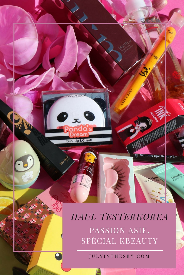 blog beauté haul testerkorea