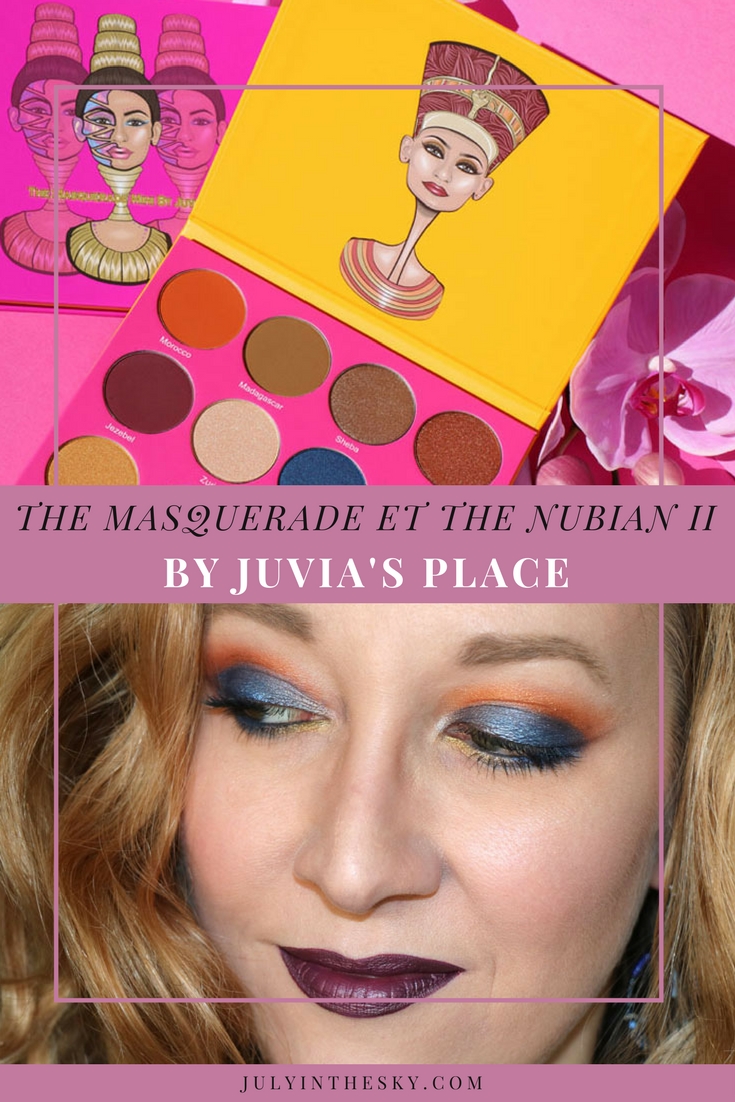 blog beauté juvias place the masquerade the nubian 2 avis swatch