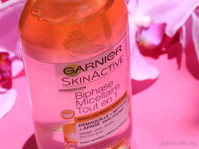 blog beauté biphasé micellaire tout en 1 garnier avis