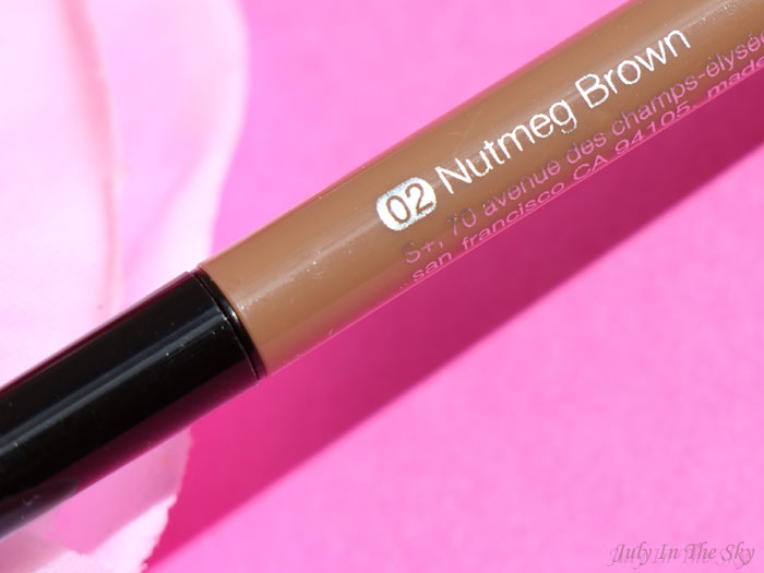 blog beauté crayon sourcils retractable waterproof sephora nutmeg brown