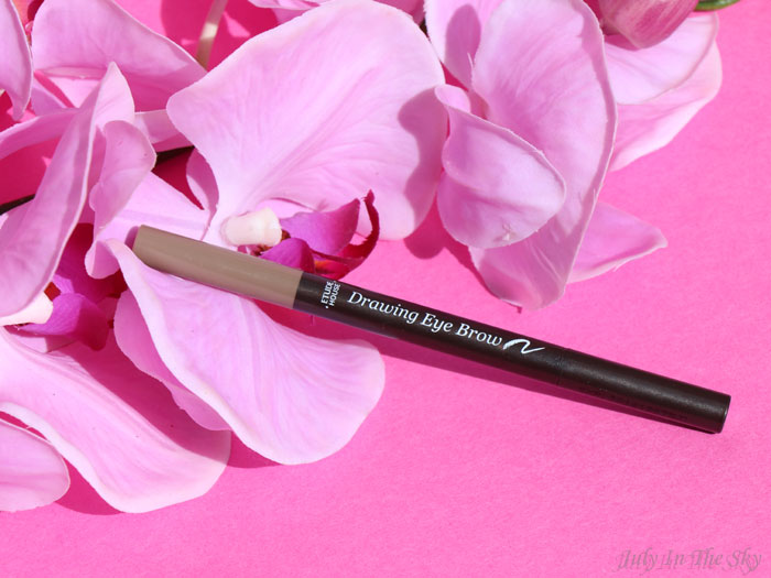 blog beauté drawing eye brow etude house light brown