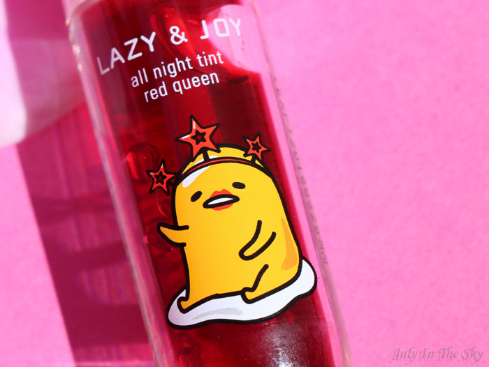 blog beauté holika holika lazy joy all night tint red queen