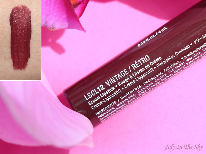 blog beauté nyx liquid suede vintage nyx avis swatch