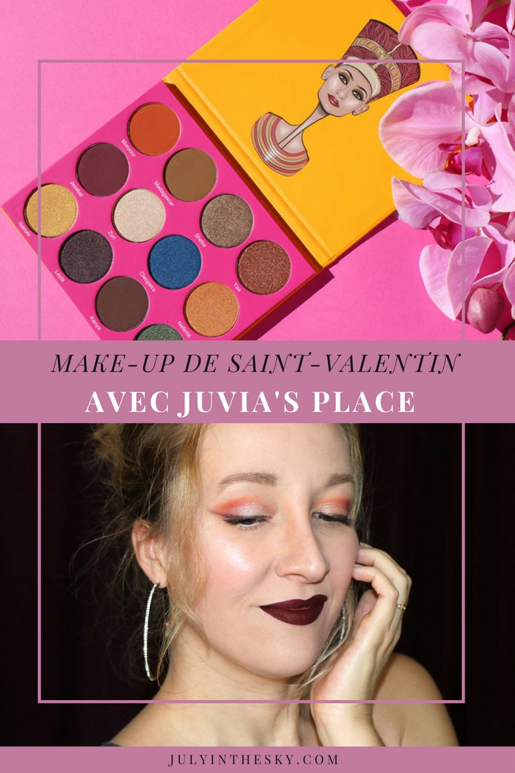 blog beauté make-up saint valentin kat von d juvia's place