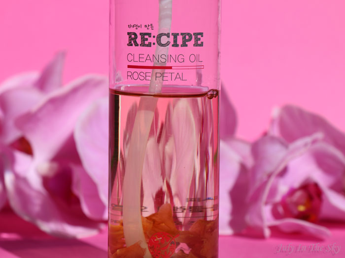 blog beauté Rose Petal Cleansing Oil RE:CIPE avis