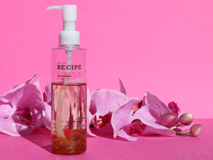 blog beauté Rose Petal Cleansing Oil RE:CIPE avis