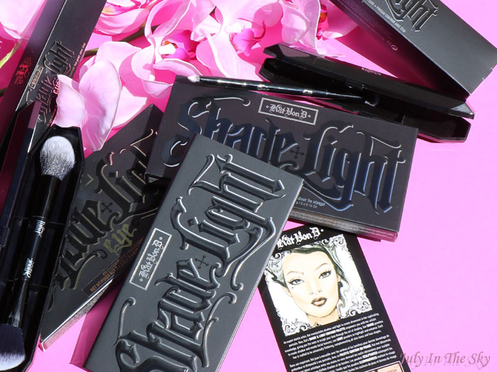 blog beauté kat von d shade + light contour palette brush