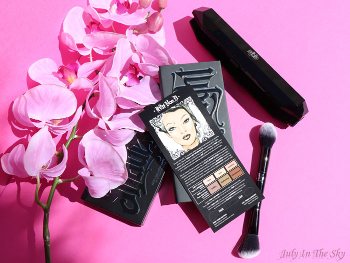 blog beauté kat von d shade + light contour palette