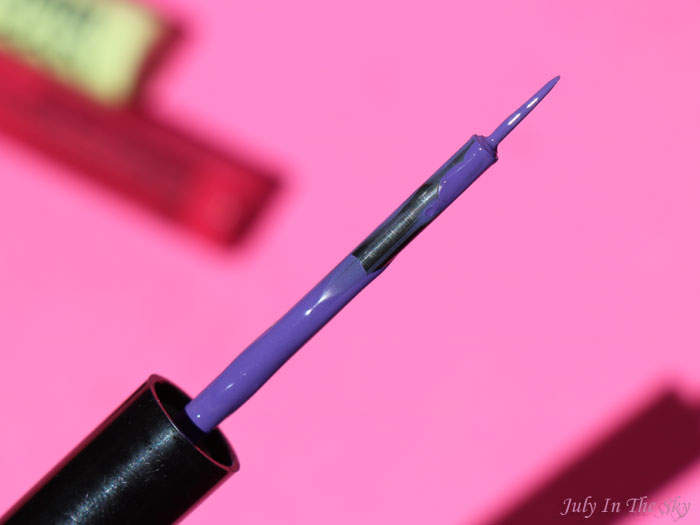 blog beauté nyx vivid brights liner violet