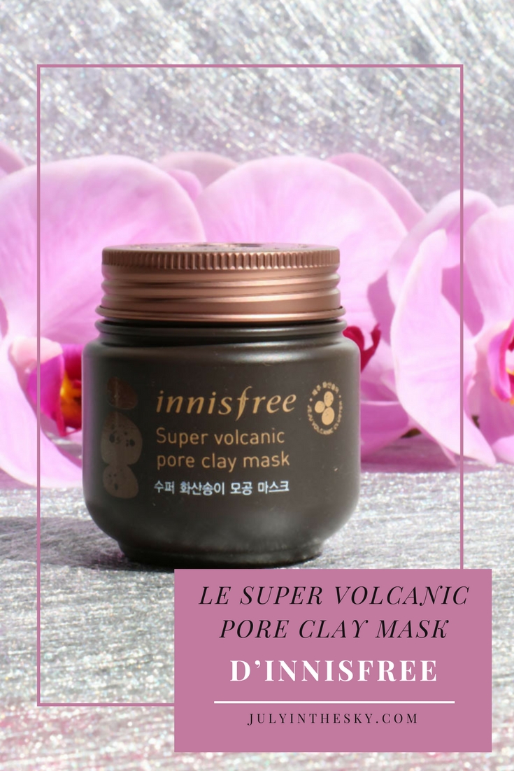 blog beauté super volcanic pore clay mask innisfree kbeauty avis