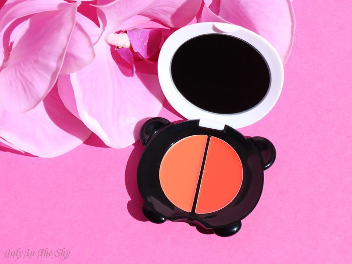 blog beauté tonymoly panda's dream dual lip and cheek