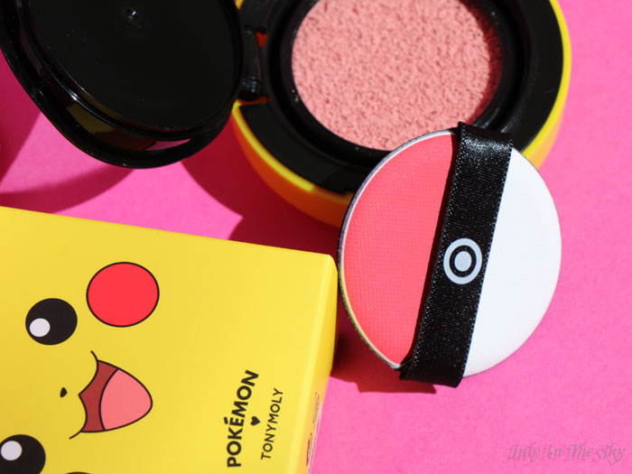 blog beauté tonymoly pokemon pikachu cushion blusher