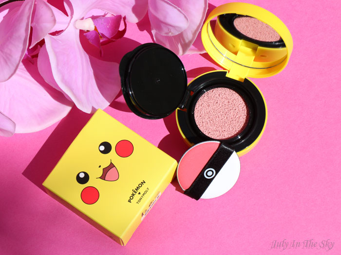 blog beauté tonymoly pokemon pikachu cushion blusher