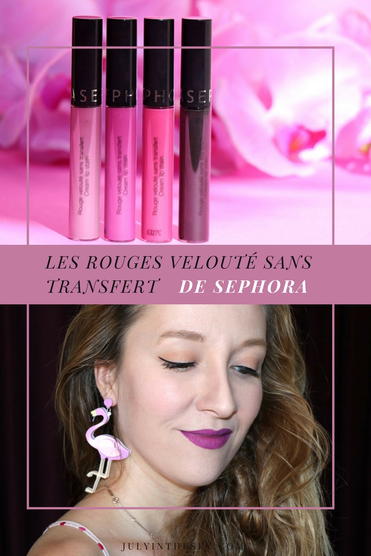 blog beauté rouge velouté sans transfert sephora swatch avis test