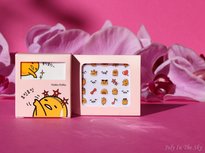 Lazy & Joy Party Up Nail Kit d’Holika Holika x Gudetama : joie et allégresse