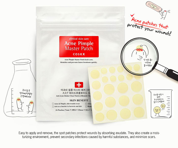 blog beauté cosrx acne pimple master patch solution bouton