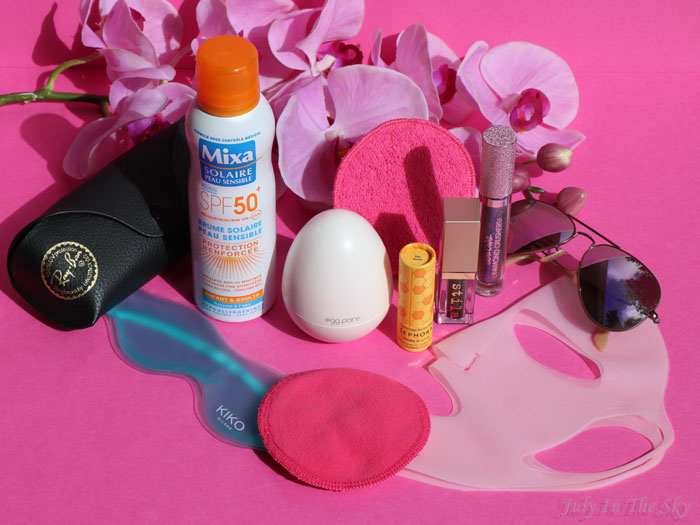 blog beauté favoris printemps ray ban clarange sephora stila egg pore mixa kiko lime crime