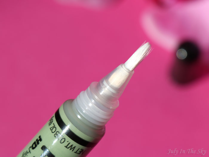 blog beauté LA Girl HD Pro Conceal solution bouton vert