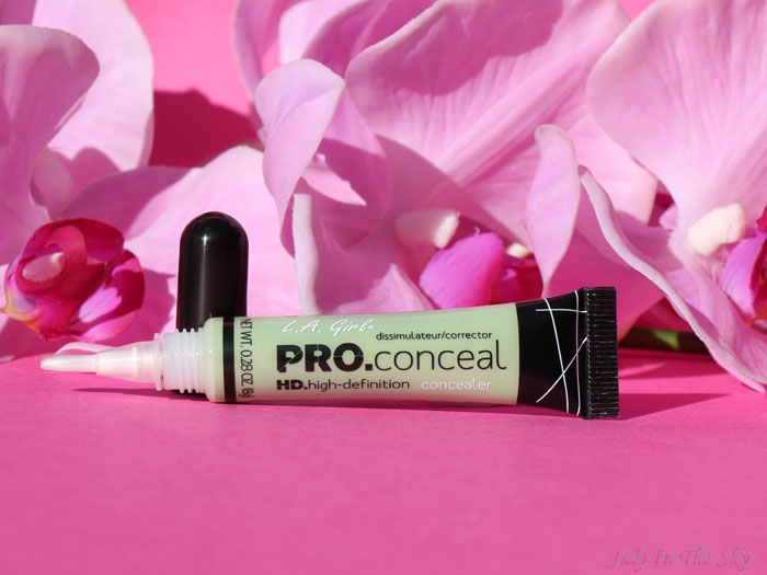 blog beauté LA Girl HD Pro Conceal solution bouton vert