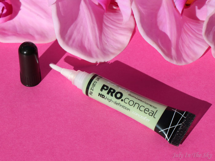 blog beauté LA Girl HD Pro Conceal solution bouton vert