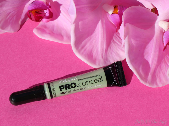 blog beauté LA Girl HD Pro Conceal solution bouton vert