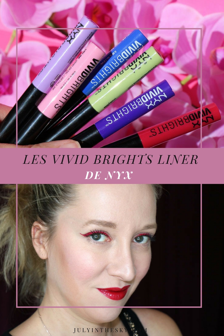 blog beauté nyx vivid brights liner