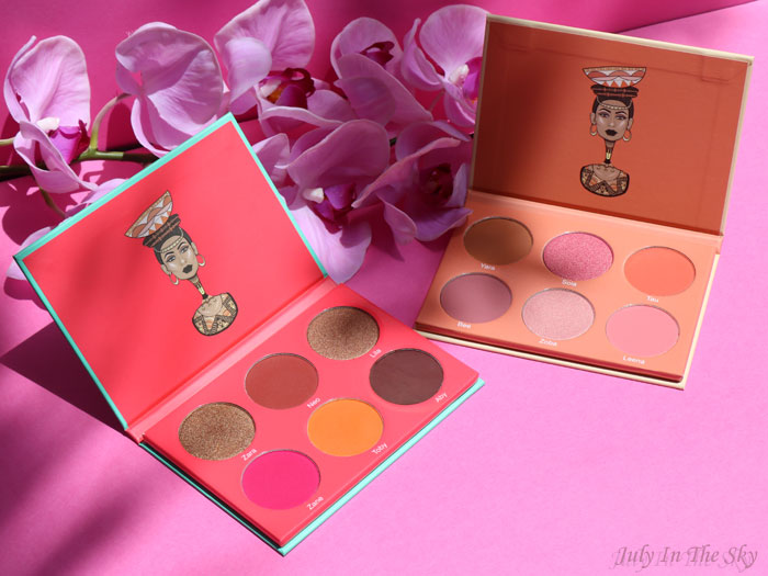 blog beauté juvia's place the saharan blush palette vol.1 et 2