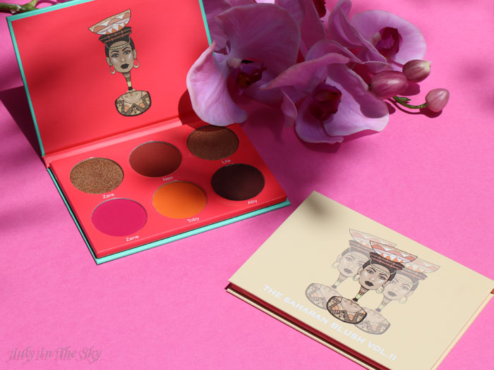 blog beauté juvia's place the saharan blush palette vol.1