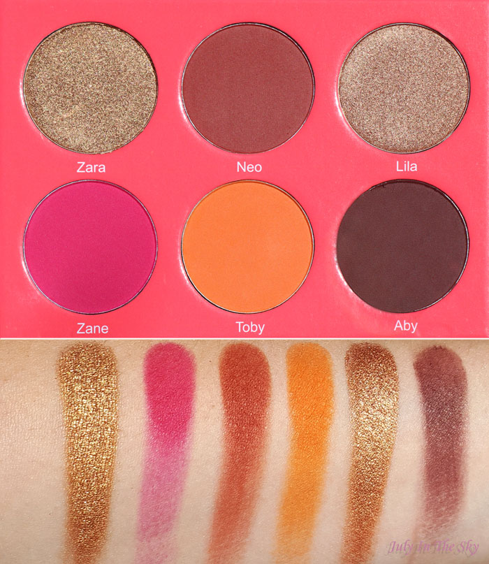 blog beauté juvia's place the saharan blush palette vol.1