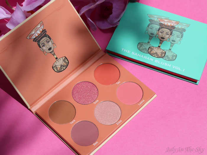 blog beauté juvia's place the saharan blush palette vol.2